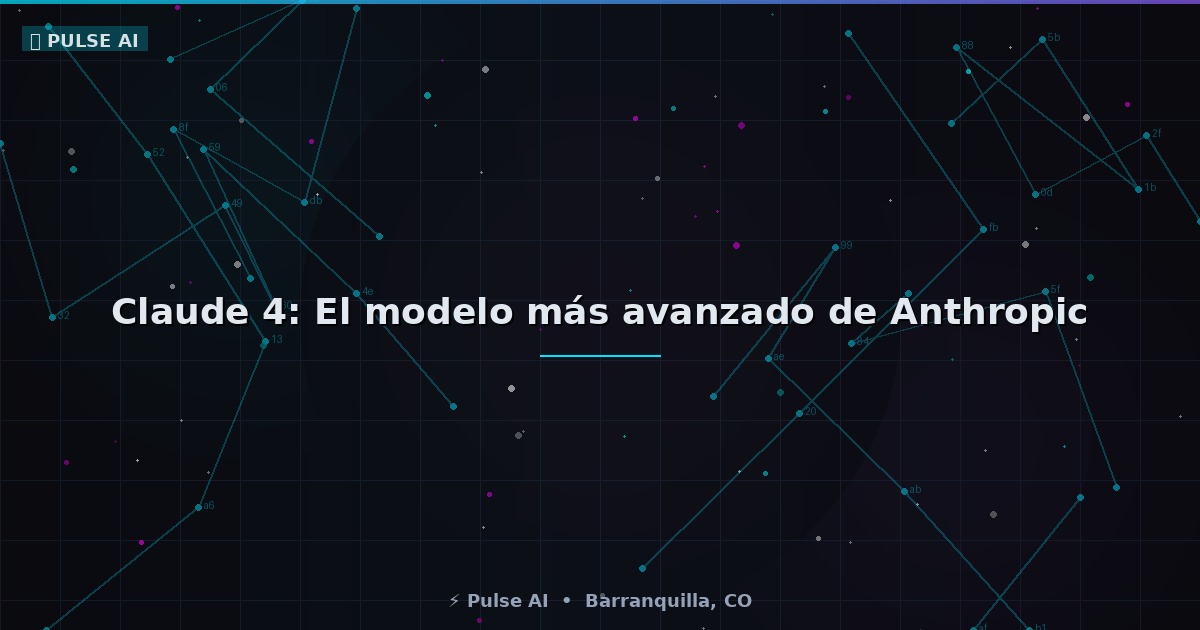 Claude 4: El modelo más avanzado de Anthropic que redefinió la IA conversacional